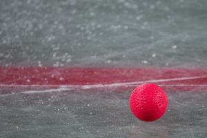 Мяч для хоккея на льду